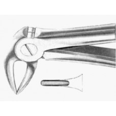 Щипцы для удаления корней нижних зубов, арт.110-137-33