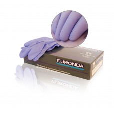Перчатки Euronda №6 NITRILE Sense нитриловые, с текстурой на пальцах, 100 шт., M
