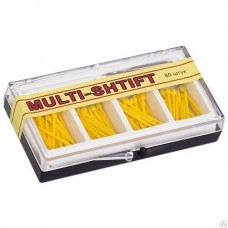 Штифты беззольные MULTI SHTIFT комплект по 80 шт. (желтые)