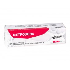 Метрозоль - паста для лечения гангренозных пульпитов и периодонтитов