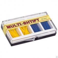 Штифты беззольные MULTI SHTIFT комплект по 40 шт. (желтые, синие)