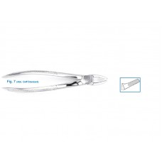 Щипцы для удаления зубов верхние, премоляры, с анатомической ручкой, арт. 12-7